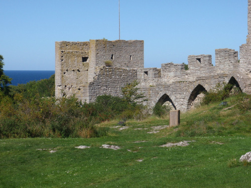 Visby city wall/fortress.